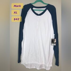 Cotton LuLaRoe Mark Henley Shirt